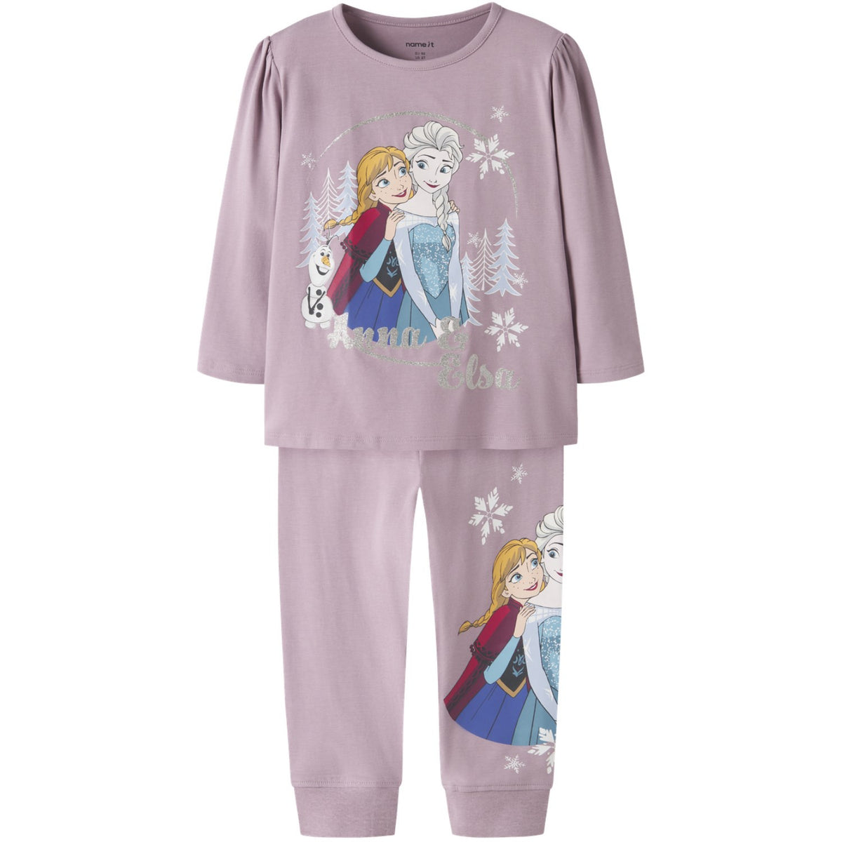 Name It Mauve Shadows Nmfnessi Frozen Ls Nightset Wdi