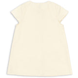 Konges Sløjd Cloud Cream Evia Cherry Dress Gots