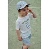 Konges Sløjd Trio Bleu Stripe Elliot Shark Cap Gots