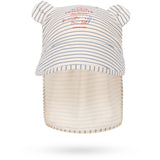 Konges Sløjd Stripe Bluie Aster Bear Sun Hat Grs