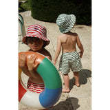 Konges Sløjd Stripe Rouge Asnou Bucket Hat Grs