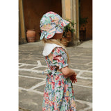Konges Sløjd Bloomiegrape Blues Coeur Collar Dress Gots