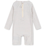 Konges Sløjd Stripe Bluie Aster Onesie Grs