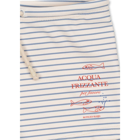Konges Sløjd Stripe Bluie Aster Swim Pants Grs