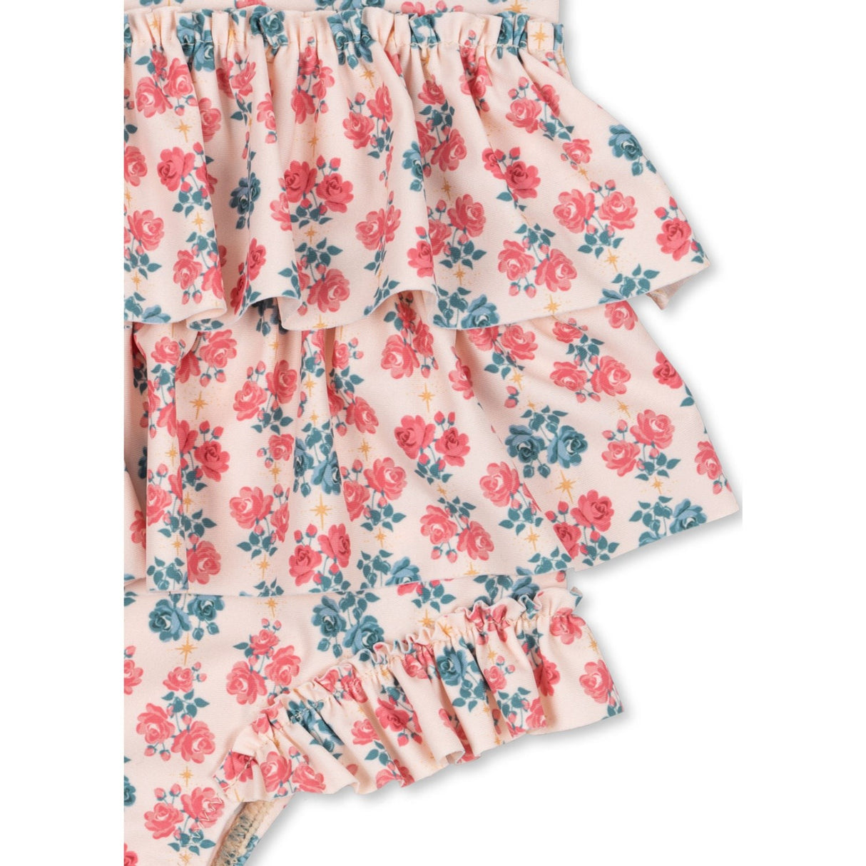 Konges Sløjd Lumina Rose Manuca Frill Swimsuit Grs
