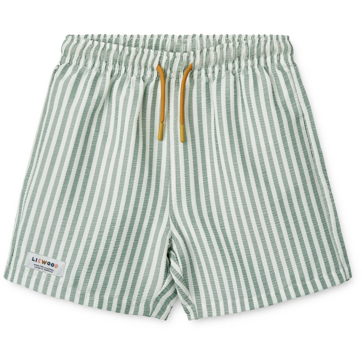 LIEWOOD Stripe Peppermint / Crisp White Duke Stripe Board Shorts