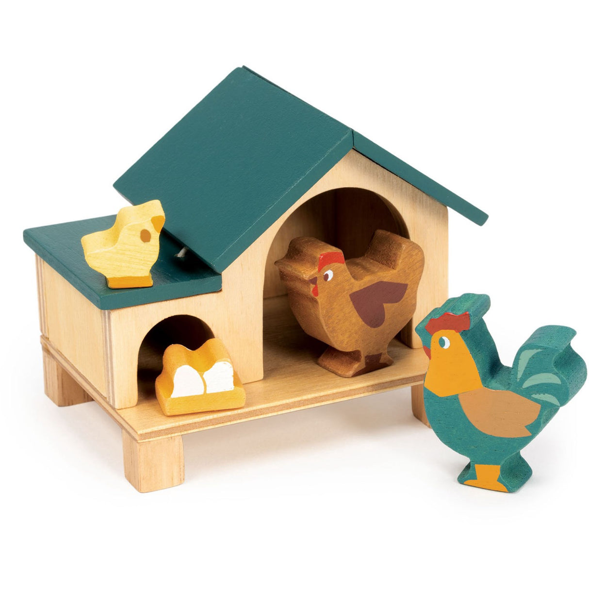 Developed chicken coop