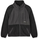 Mads Nørgaard Jet Black Soft Fleece Taki Jacket