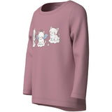 Name It Lilas Cats Nmfvix Ls Top