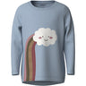 Name It Subdued Blue Cloud Nmfvix Ls Top