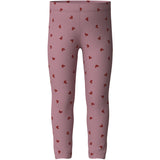 Name It Lilas Red Glitter Hearts Nmfvivian Glitter Leggings