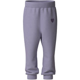Name It Heirloom Lilac Heart Embroidery Nmfvima Nreg Swe Pants Bru