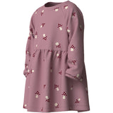 Name It Lilas Mushroom Nmfvolta Ls Swe Dress Bru