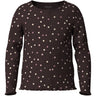Name It Chocolate Plum Small Dots Nmfvemia Ls Slim Top