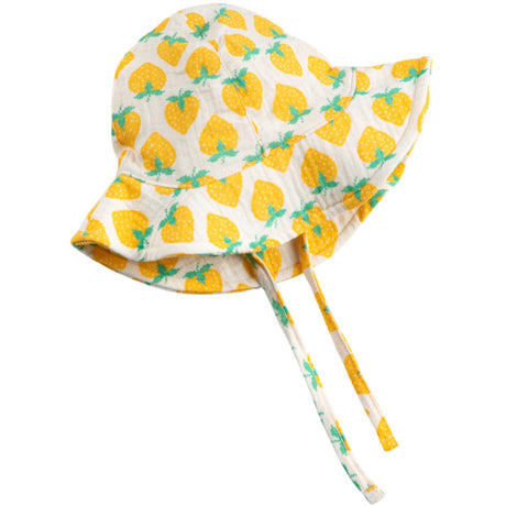 Bobo Choses White Strawberry All Over Hat