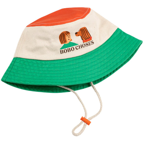 Bobo Choses Multicolor Friends In A Pickle Bucket Hat
