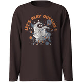 Name It Chocolate Plum Space Skate Nkmvictor Ls Nreg Top