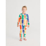 Bobo Choses Offwhite Bobo Choses Color All Over Swim Overall