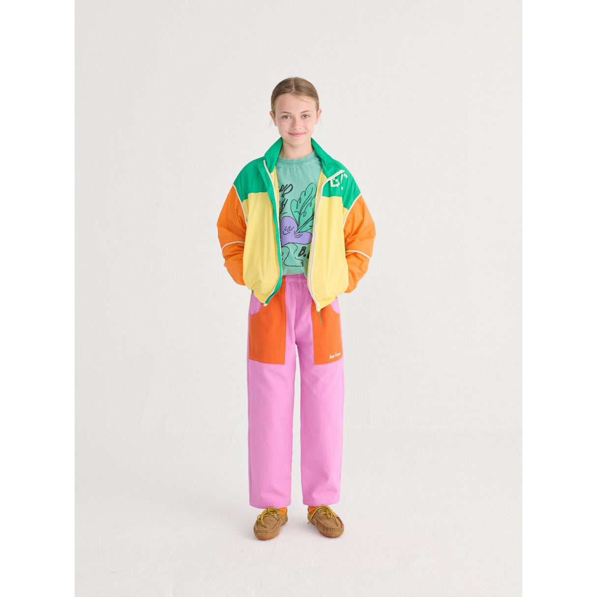 Bobo Choses Multicolor Square Bobo Choses Tracksuit Jacket