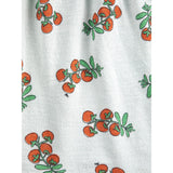 Bobo Choses Light Blue Juicy Tomatoes All Over Ruffled Dress