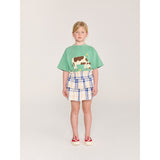 Bobo Choses Offwhite Fun Tartan Woven Skirt
