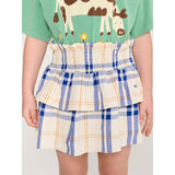Bobo Choses Offwhite Fun Tartan Woven Skirt