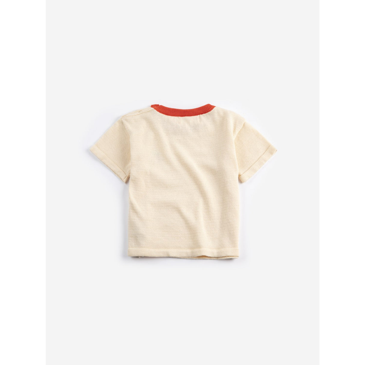Bobo Choses White Pixel Strawberry Knitted T-Shirt