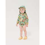 Bobo Choses Multicolor Color Herbalist All Over Swim Overall