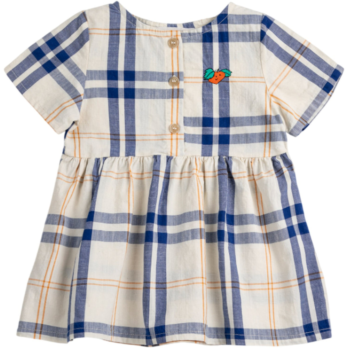 Bobo Choses Multicolor Fun Tartan Woven Dress