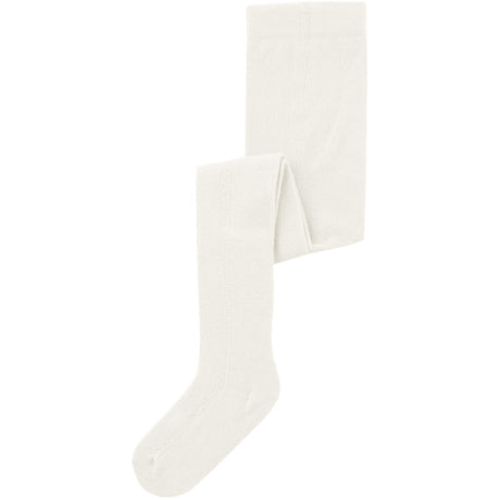Lil'Atelier Coconut Milk Nmfilso Pointelle Tights Lil