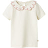 Lil'Atelier Coconut Milk Rose Tan Nmffundo Ss Slim Top Lil