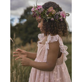 Lil'Atelier Peach Whip Nmffeya Sl Tulle Dress Lil