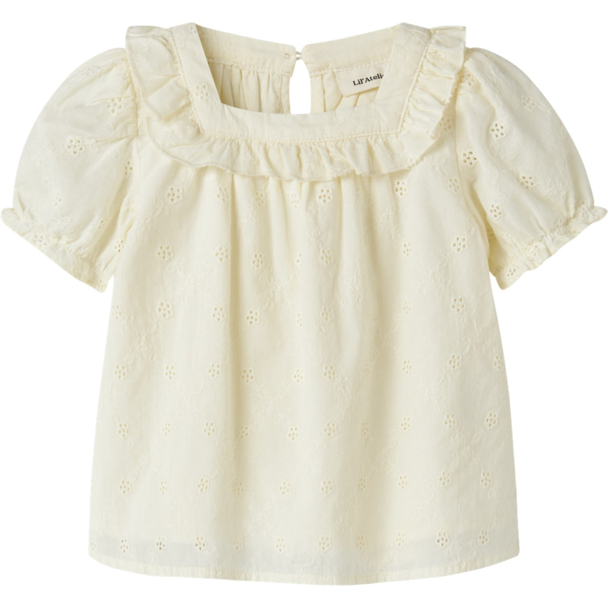 Lil'Atelier Coconut Milk Nmfhosa Ss Loose Shirt Lil