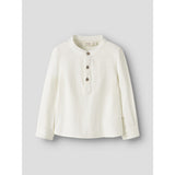 Lil'Atelier Coconut Milk Nmmfreddie Ls Loose Shirt Lil