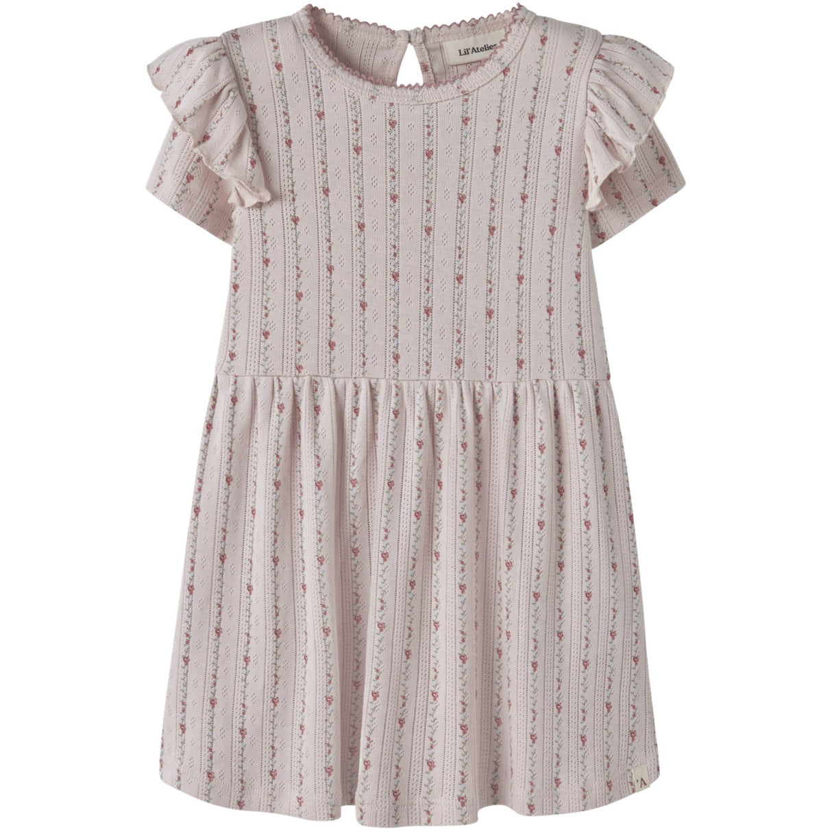 Lil'Atelier Morganite Flower Nmfrachello Duna Ss Dress Lil