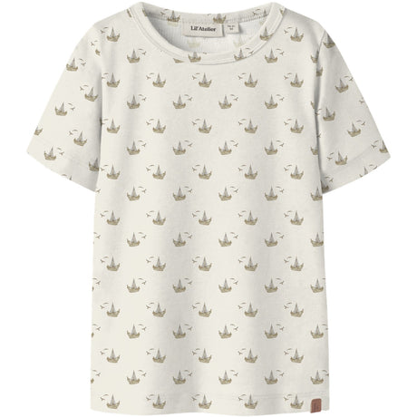 Lil'Atelier Coconut Milk Boat Nmmgayo Sor Ss Slim Top Lil