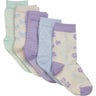 Minymo Lavender Socks W. Pattern 5-Pack