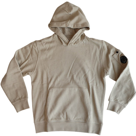 C.P. Company Light Sand Sweatshirt W/Hood