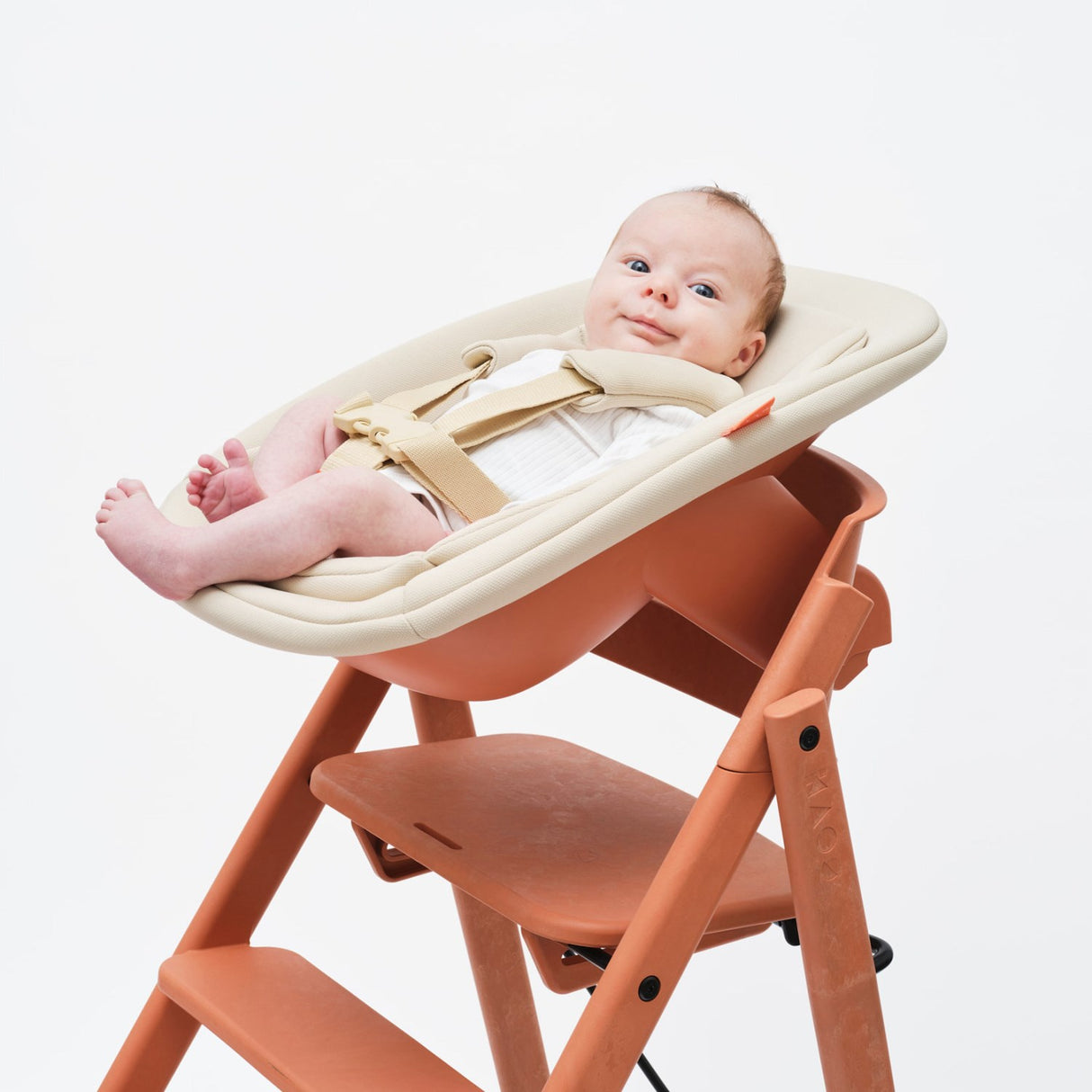 KAOS Terracotta Pink KLAPP® Newborn Seat