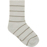 Minymo Willam Gray Socks W. Pattern 5-Pack