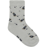 Minymo Willam Gray Socks W. Pattern 5-Pack