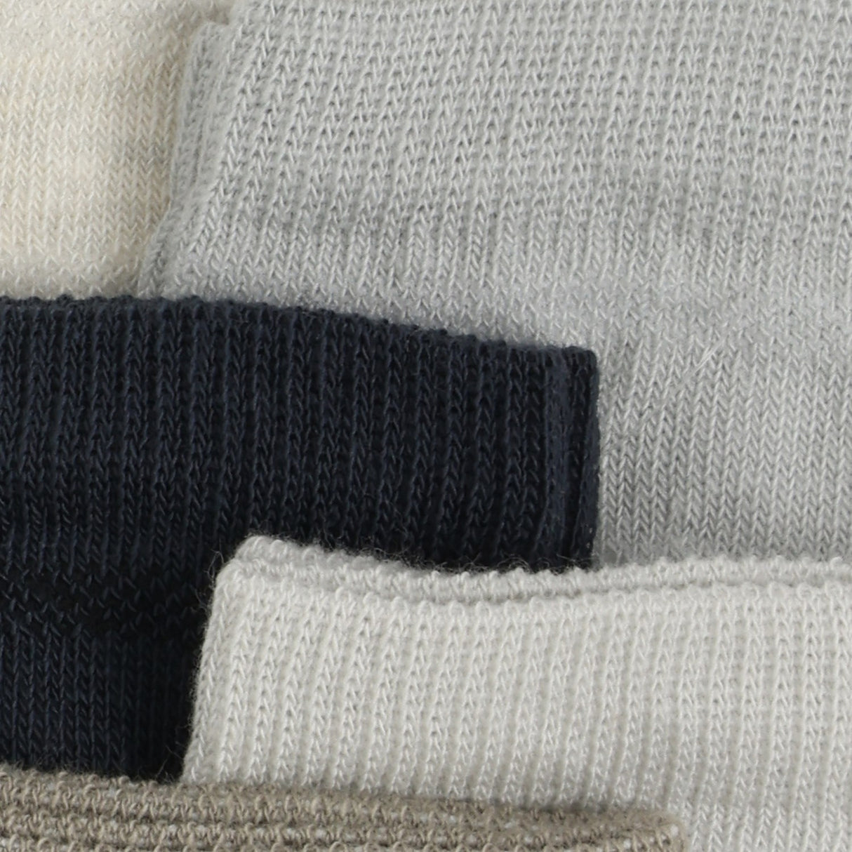 Minymo Night Gray Socks W. Knit 5-Pack
