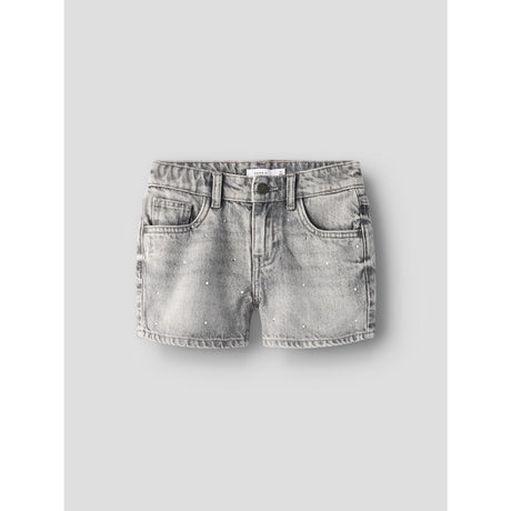 Name It Light Grey Denim Nkfrose Rhine Dnm Shorts 6042-Ac Noos