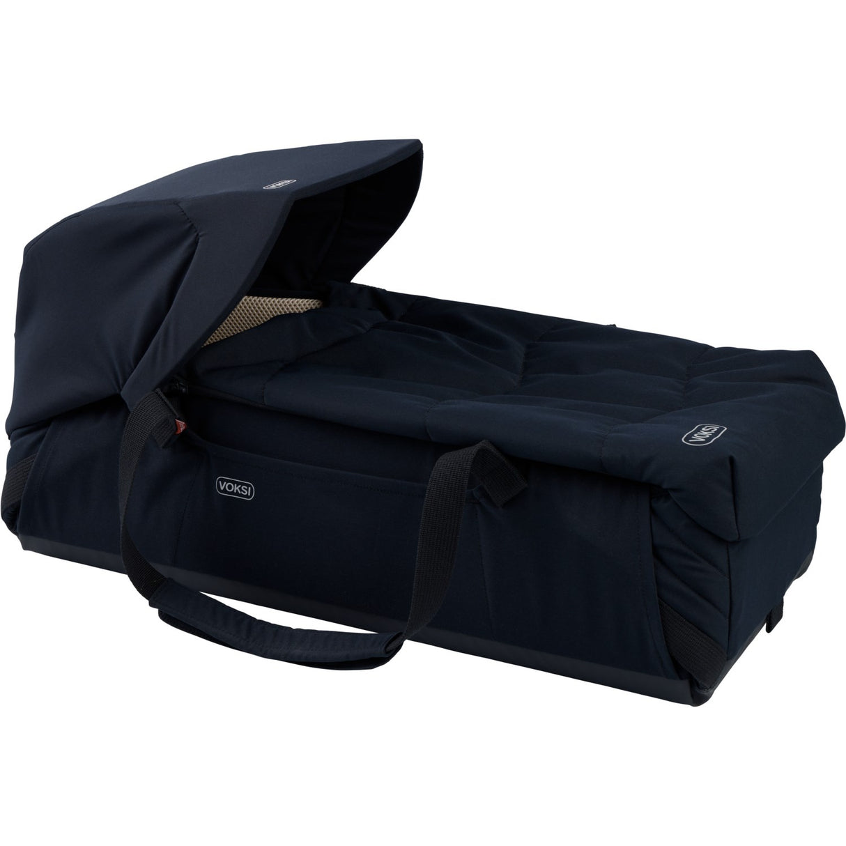 Voksi® Black Leaf Carry Me Including Sun Canopy And Mosquito Net Bundle