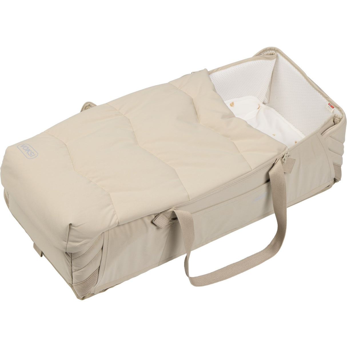 Voksi® Seashell Sand Leaf Carry Me Including Sun Canopy And Mosquito Net Bundle