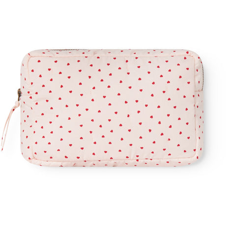 MarMar Cotton Percale Home Happy Hearts Toiletry Bag