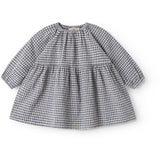 MarMar Cotton Linen Marine Check Dawson B Dress