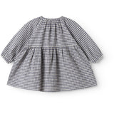 MarMar Cotton Linen Marine Check Dawson B Dress
