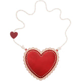 Mimi & Lula Bag Med Rem - Scalloped Heart Valentines