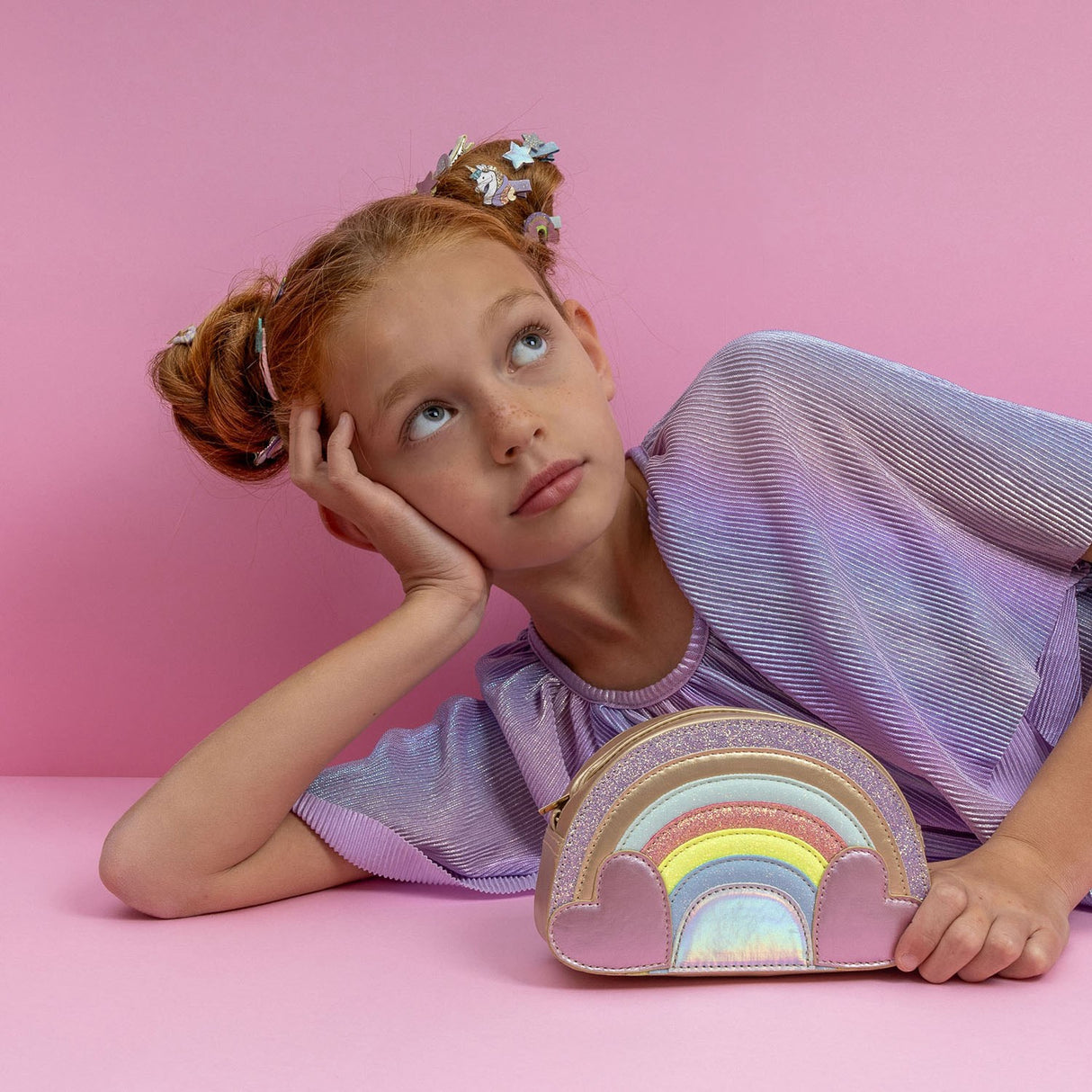 Mimi & Lula Shoulder Bag - Rainbow My Little Unicorn
